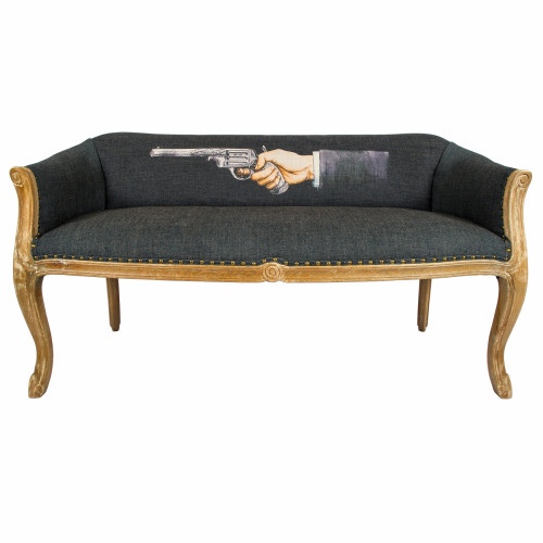 диванетка «биарриц агент» черная в Комсомольск-на-Амуре