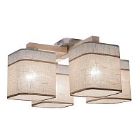 потолочная люстра tk lighting 1918 nadia white 4 в Комсомольск-на-Амуре