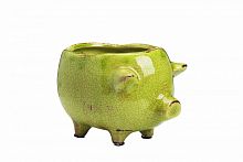 цветочный горшок pig planter зеленый в Комсомольск-на-Амуре