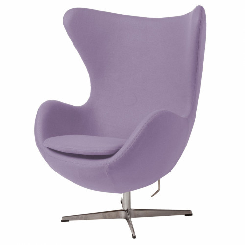 кресло egg chair сиреневое в Комсомольск-на-Амуре