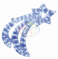 светодиодная фигура летящая звездочка 62см в Комсомольск-на-Амуре