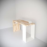 стол рабочий письменный с подставкой для монитора ecocomb-2 в Комсомольск-на-Амуре