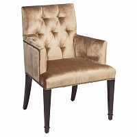 стул с подлокотниками manor rich pearl brown в Комсомольск-на-Амуре