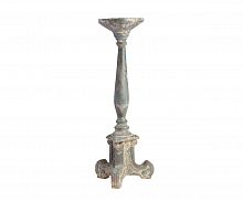 подсвечник фигурный голубой состаренный на 1 свечу antique blue finish, 61 см в Комсомольск-на-Амуре