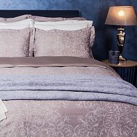 комплект постельного белья decoflux сатин семейный versaille mocha в Комсомольск-на-Амуре