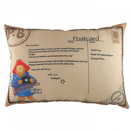 подушка с картинкой paddington postcard в Комсомольск-на-Амуре