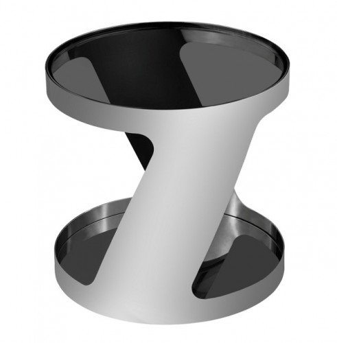 столик журнальный height black silver хром в Комсомольск-на-Амуре