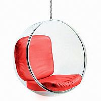 кресло bubble chair красное в Комсомольск-на-Амуре