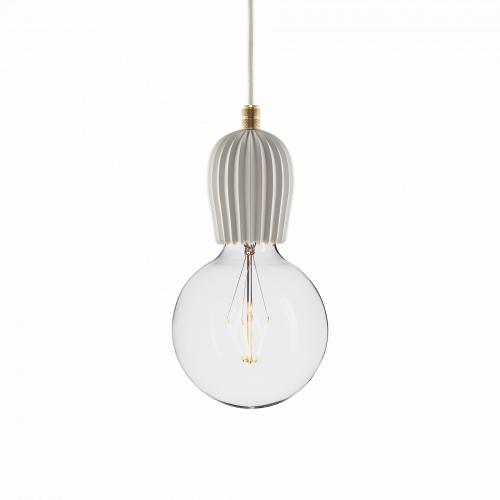 подвесной светильник beton rib white brass в Комсомольск-на-Амуре