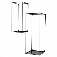 набор подсвечников настенный черный deco от eichholtz, 76/60 см, 2 штуки в Комсомольск-на-Амуре