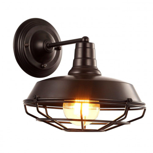 бра arte lamp ferrico a9183ap-1bk в Комсомольск-на-Амуре