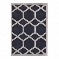 ковер ashton steel 150x220 серый в Комсомольск-на-Амуре