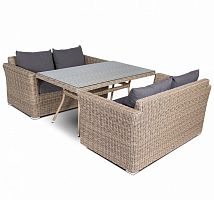 мокко, обеденная группа на 4 персоны, серый в Комсомольск-на-Амуре