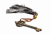подхват для штор key with tassel black & white в Комсомольск-на-Амуре