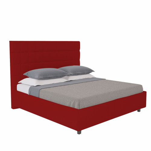 кровать большая 200х200 shining modern красная в Комсомольск-на-Амуре