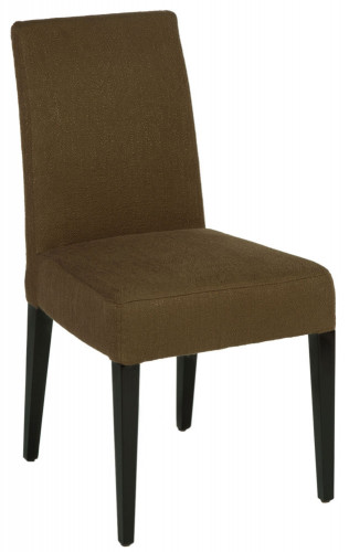 стул aylso dining chair кожа коричневая в Комсомольск-на-Амуре