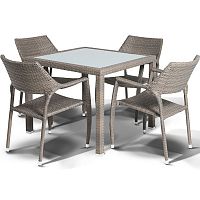 обеденная группа сардиния на 4 персоны серая в Комсомольск-на-Амуре