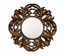зеркало круглое большое в резной раме round leaf в Комсомольск-на-Амуре