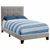 кровать gray linen 90х200 в Комсомольск-на-Амуре