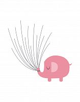 постер pink elephant а4 в Комсомольск-на-Амуре