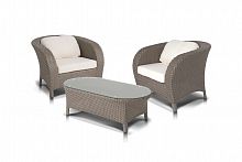 лаунж зона борелло на 2 персоны коричневая в Комсомольск-на-Амуре