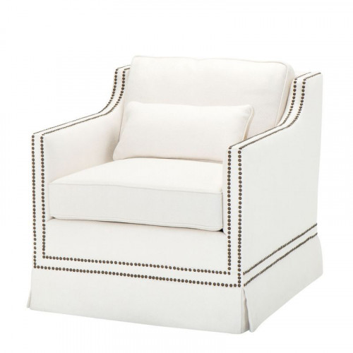 кресло frazer от eichholtz белое в Комсомольск-на-Амуре