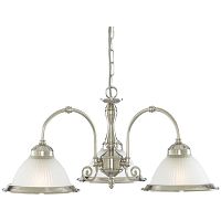 подвесная люстра arte lamp american diner a9366lm-3ss белая в Комсомольск-на-Амуре