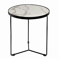 стол журнальный royal white d50*48см в Комсомольск-на-Амуре