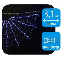 занавес светодиодный «радуга-1» 310см синий (ul-00001409) uld-e3104-288/dtk blue ip20 rainbow-1 в Комсомольск-на-Амуре
