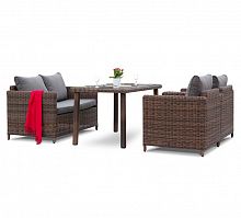 макиато, обеденная группа на 4 персоны, коричневый в Комсомольск-на-Амуре