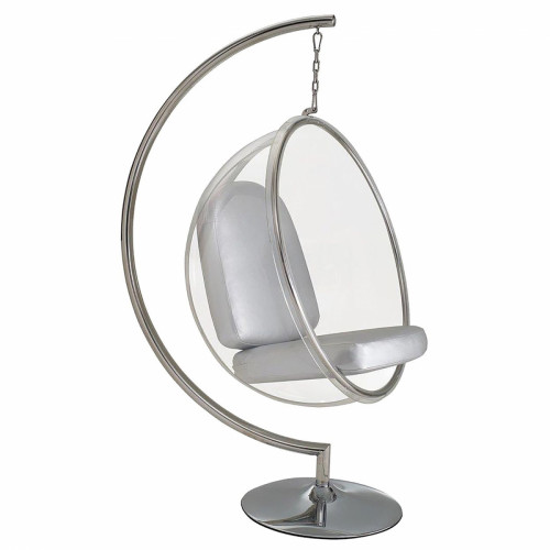 кресло bubble chair серебро в Комсомольск-на-Амуре