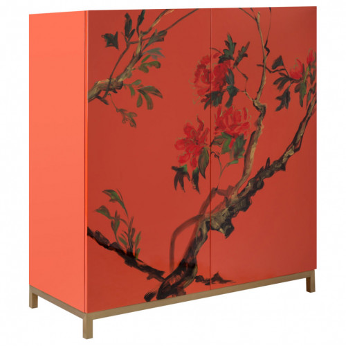 комод hf16114 коралловый в Комсомольск-на-Амуре