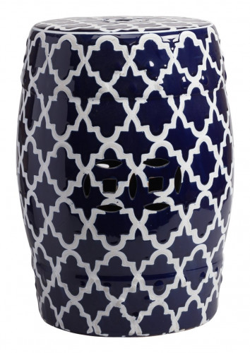 керамический столик-табурет istanbul stool dark blue в Комсомольск-на-Амуре