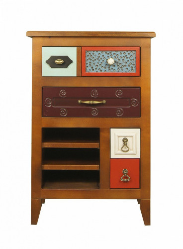 вертикальная тумба gouache birch разноцветная в Комсомольск-на-Амуре