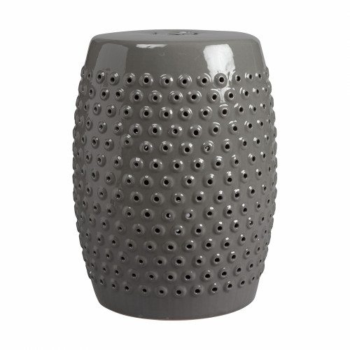керамический столик-табурет cutwork garden stool серый в Комсомольск-на-Амуре