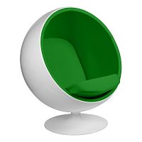 кресло eero aarnio style ball chair зеленое в Комсомольск-на-Амуре