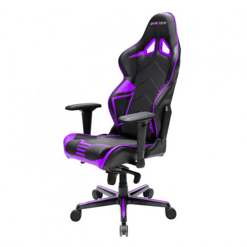 кресло геймерское dxracer racing черно-фиолетовое в Комсомольск-на-Амуре