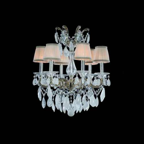 люстра md1102748-6b chrome от illuminati бежевая, хром в Комсомольск-на-Амуре