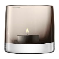 подсвечник стеклянный мокко для чайной свечи light colour, 8,5 см в Комсомольск-на-Амуре