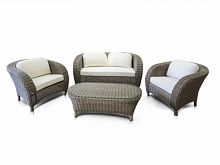 лаундж зона римини на 4 персоны,серый в Комсомольск-на-Амуре