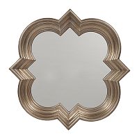 зеркало настенное в фигурной раме коричневое goldie в Комсомольск-на-Амуре