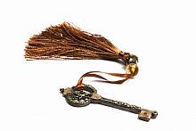 подхват для штор key with tassel brown в Комсомольск-на-Амуре