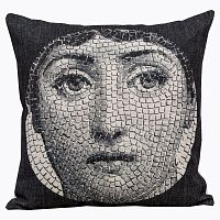 арт-подушка мозаика fornasetti в Комсомольск-на-Амуре