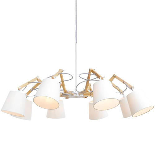 подвесная люстра arte lamp pinoccio a5700lm-8wh в Комсомольск-на-Амуре