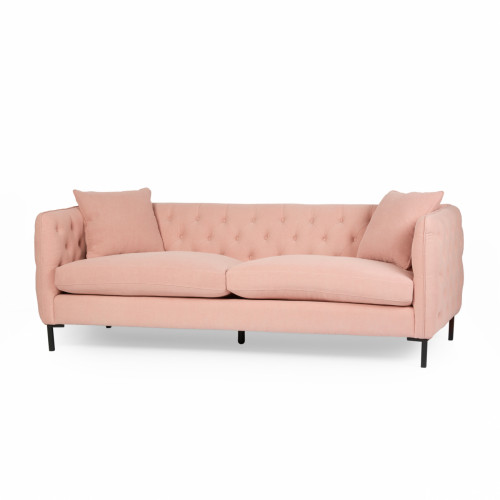 диван masen sofa прямой розовый в Комсомольск-на-Амуре