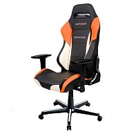 кресло геймерское dxracer drifting черно-бело-оранжевое в Комсомольск-на-Амуре