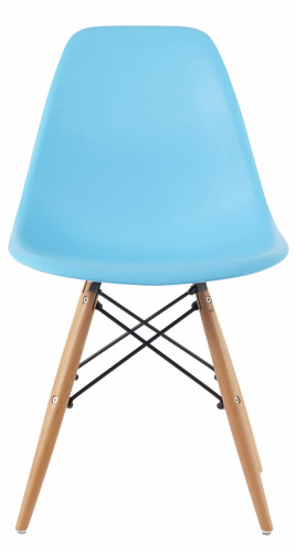 стул классический dsw голубой (eames style) в Комсомольск-на-Амуре