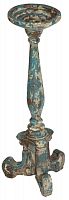 подсвечник состаренный фигурный голубой relic collection, 61 см в Комсомольск-на-Амуре