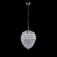 подвесной светильник crystal lux charme sp2+2 led chrome/transparent в Комсомольск-на-Амуре