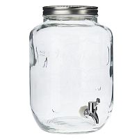 банка glass с крышкой и краном прозрачная в Комсомольск-на-Амуре